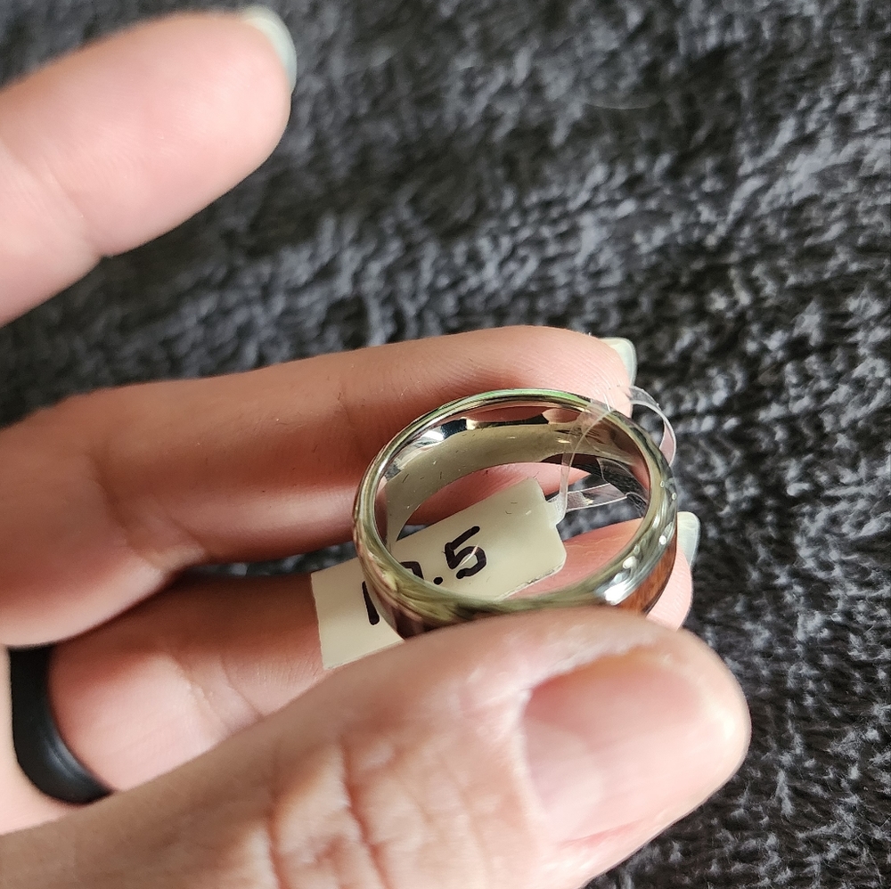 Larson Jewelers Titanium Men's Rings w/Wood Inlay - Picture 12 of 16